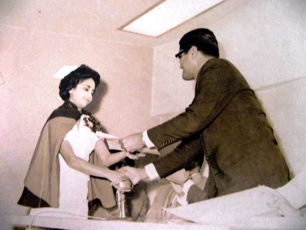 Eduarda Ancheta, enfermera cubana.
