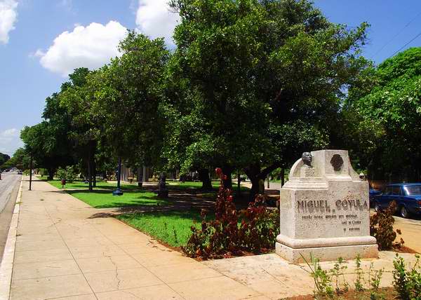 Parque Miguel Coyula en el municipio Playa, La Habana, Cuba. Foto: Abel Rojas.