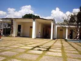 Fachada del Museo Abel Santamaría en Santaigo de Cuba