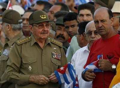 General de Ejército Raúl Castro Ruz, en el acto central con motivo del aniversario 54 del asalto a los cuarteles Moncada y Carlos Manuel de Céspedes